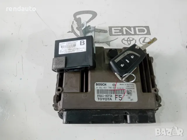 89661-05F50 Компютър с ключ и имобилайзер Toyota Avensis t29 2015-2019 1ww