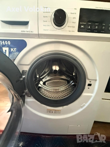 Пералня Arielli AWM-70415 INV, 7 кг, 1400 об/мин, снимка 2 - Перални - 53859245