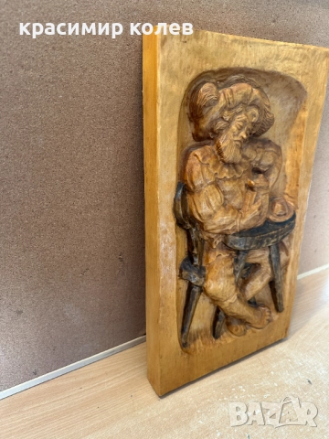 немска дърворезба, снимка 3 - Антикварни и старинни предмети - 52932813