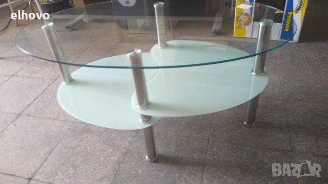 Стъклена холна маса, снимка 2 - Маси - 42011141