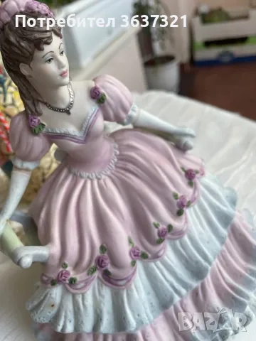 Фигура бисквитен порцелан, снимка 5 - Други ценни предмети - 48741018