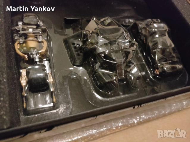 Колекционерско блу рей издание на тъмния рицар трилогия Кристофър Нолан blu ray комплект с колички , снимка 5 - Blu-Ray филми - 52387270