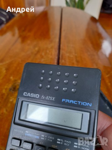 Стар калкулатор Casio FX-82SX, снимка 5 - Други ценни предмети - 40799394