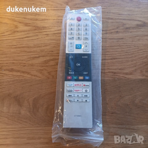 Дистанционно управление за Toshiba 4K UHD TV, UK, U, L и V серии, без настройка, снимка 7 - Дистанционни - 53042296