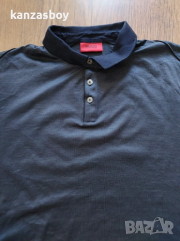 hugo boss - страхотна мъжка тениска КАТО НОВА L, снимка 3 - Тениски - 51694952