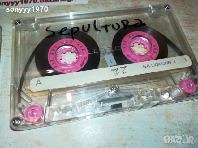 SEPULTURA-АУДИОКАСЕТА 1710211822, снимка 8 - Аудио касети - 34495256