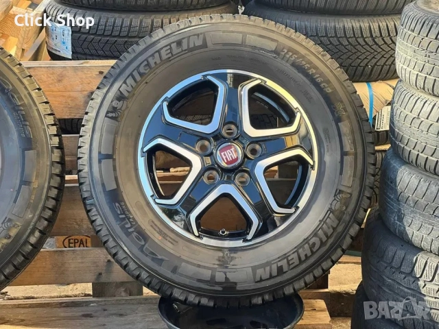5х130 16 Цола Джанти с Гуми Fiat Ducato Peugeot Boxer Citroen Jumper 5x130, снимка 7 - Гуми и джанти - 52435850