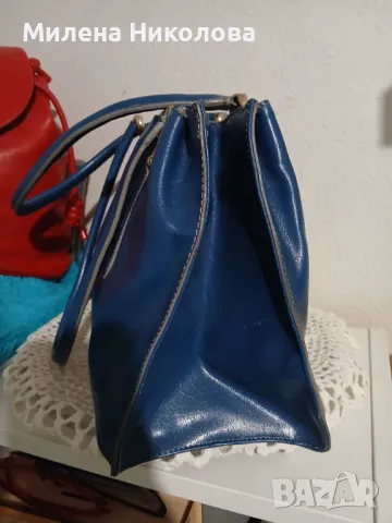 Чанта цвят Деним, снимка 9 - Чанти - 47316402