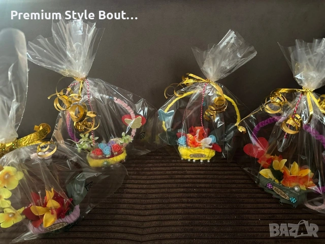 кошници с цветя, снимка 2 - Декорация за дома - 53645147