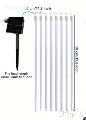 Соларен метеоритен дъжд, снимка 7 - Соларни лампи - 48043924