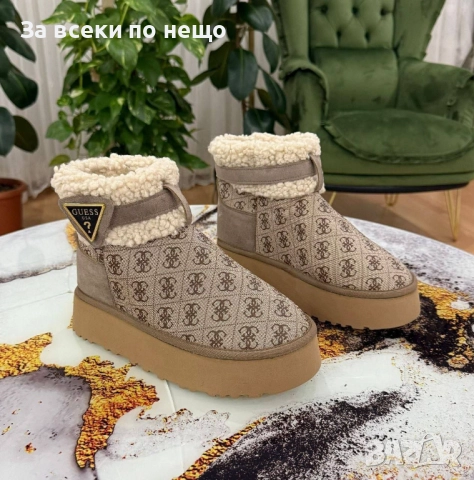 Guess Дамски Меки Топли Зимни Боти Гес - Налични Различни Цветове Код E1131, снимка 8 - Дамски боти - 52658331