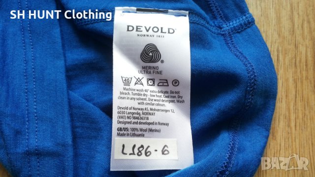 DEVOLD BREEZE KID T-SHIRT 100% Merino Wool размер 8 г / 128 см детска тениска - 301, снимка 8 - Детски тениски и потници - 41629950