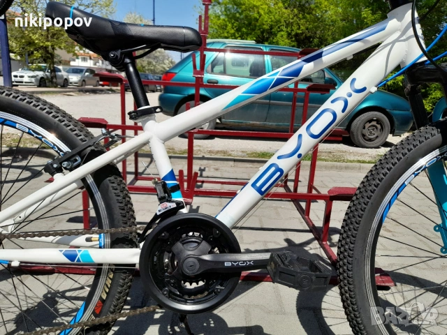 BYOX Велосипед 24" MASTER бял, снимка 2 - Велосипеди - 53848575