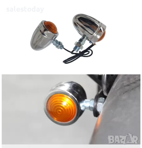 Мигачи за мотор, 6,5*3,4см, 2бр в комплект