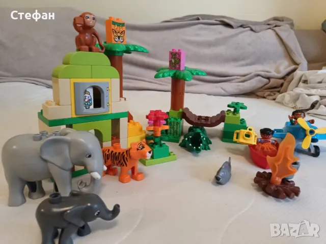 Lego Duplo Джунгла 10804 Jungle, снимка 5 - Конструктори - 50258310