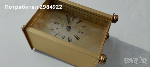 Стар настолен часовник - ROYAL, снимка 2 - Антикварни и старинни предмети - 53441199