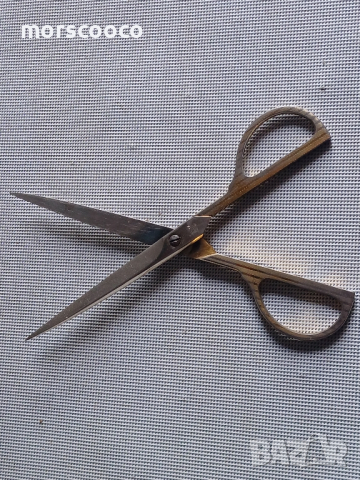 стара ножица -,,Solingen"

с калъфче, снимка 3 - Антикварни и старинни предмети - 44548905