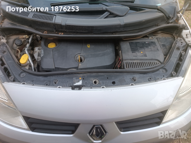 Renault Scenic 2, 2005, 1500 см3, 101 hp, снимка 10 - Автомобили и джипове - 44635673