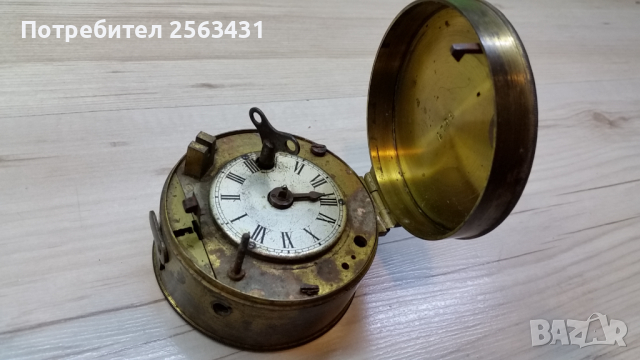 Преносим часовник за пазач 1880 г Втората световна война -, снимка 2 - Други ценни предмети - 44751373