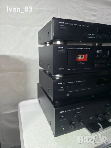 Сет Yamaha усилвател AX 570 дек KX 260 тунер TX 470 и CD X 870 , снимка 8 - Ресийвъри, усилватели, смесителни пултове - 53541041