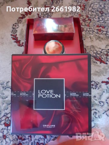 Love Potion ORIFLAME - нов комплект - парфюм и крем за тяло , снимка 5 - Дамски парфюми - 41565673