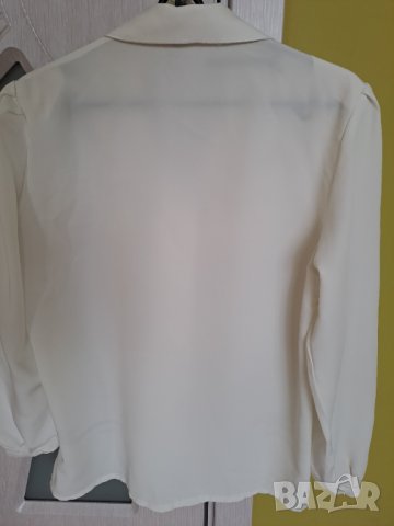 Дамска бяла риза с цветна бродерия, снимка 3 - Ризи - 41971874