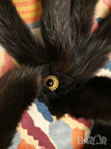 Дамска яка от норка намален, снимка 2 - Шалове - 52353909