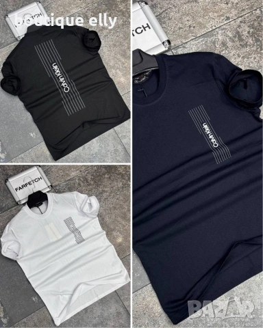 мъжка тениска в черно