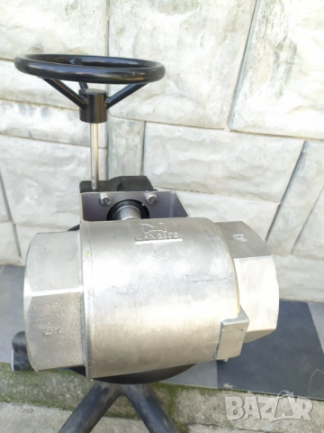 Голям неръждаем кран 4" , снимка 11 - Други машини и части - 52948241