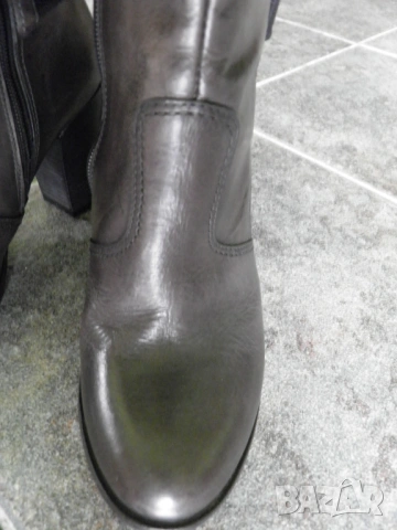 G-star оригинални боти от естествена сива кожа Uk4/37, снимка 3 - Дамски боти - 53245982