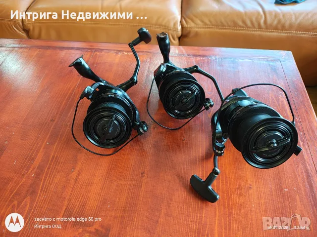 Shimano Ultegra 14000 XTE с алуминиев тунинг MV Spools.Комплект 3 бр., снимка 2 - Макари - 56105357