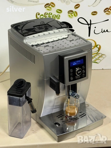 Кафемашина кафе автомат delonghi magnifica S cappuccino с гаранция, снимка 9 - Кафемашини - 53170986