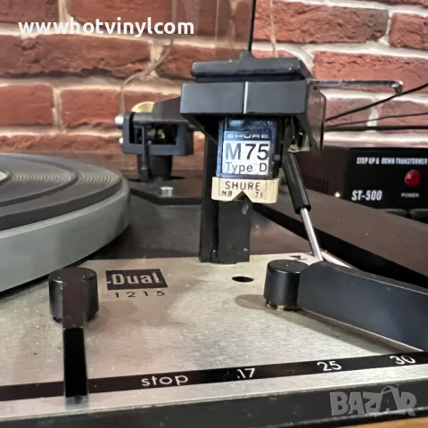 Грамофон Dual 1215, снимка 3 - Грамофони - 50569469