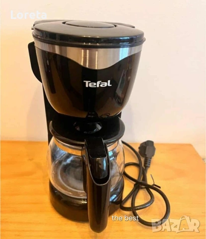 Кафемашина Tefal, 1.25 литра, - 1 година ГАРАНЦИЯ , снимка 3 - Кафемашини - 53379369
