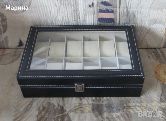 Кутия за часовници - 12 слота 