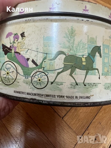 Метална кутия от английски бисквити, снимка 8 - Антикварни и старинни предмети - 50601062