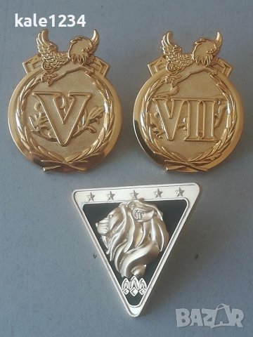 Значкки. Tiens Group. Златен лъв. Лот. Значка с винт. , снимка 1