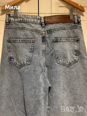 стилни широки дънки Loewe, снимка 4 - Дънки - 56303590