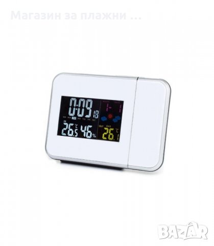 3 В 1 ПРОЖЕКЦИОНЕН ЧАСОВНИК, МЕТЕОСТАНЦИЯ И ТЕРМОМЕТЪР - код  8190, снимка 9 - Друга електроника - 34304294