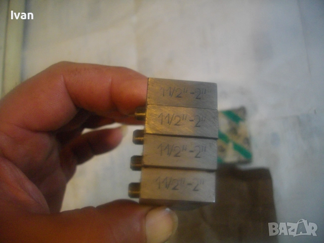 1 1/2"-2" цол нови резбонарезни ножове чехославашки на NAREX за винторезка JOPAL 2 за резби на тръби, снимка 8 - Други инструменти - 52720849