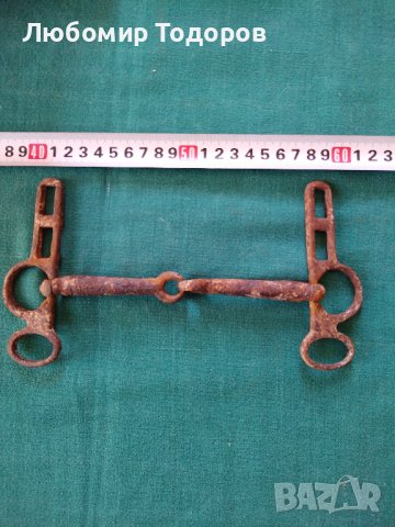 Ръчно кована конска юзда - сбруя, снимка 4 - Други ценни предмети - 39111624