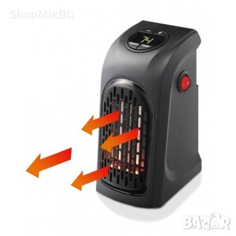 Портативна печка Handy Heater, 400w, с таймер  Код на продукт: TS0191, снимка 4 - Отоплителни печки - 39443386