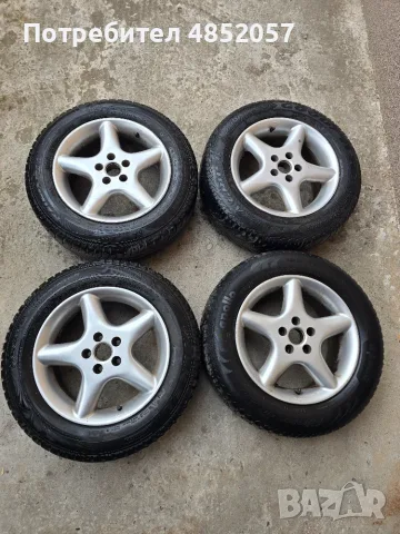 Алуминиеви джанти 5x100 с гуми 195/65/15 за Фолксваген Голф 4,Бора,Ауди А3,Шкода,Сеат