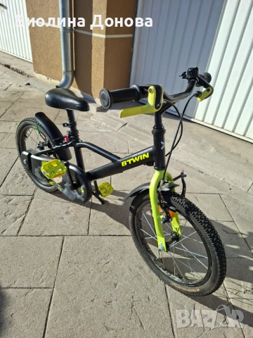 ДЕТСКИ ВЕЛОСИПЕД 16 ИНЧА,ЗА 4-6 ГОДИНИ, снимка 2 - Велосипеди - 53647863