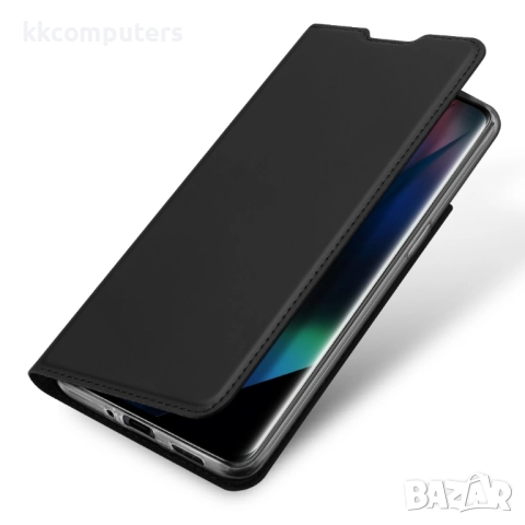 OPPO Find X3/X3 Pro DUX DUCIS Кожен Калъф и Протектор