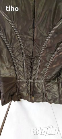 Дамско яке BILANDI размер S с яка и ракавели от естествена лисица. , снимка 5 - Якета - 38614921