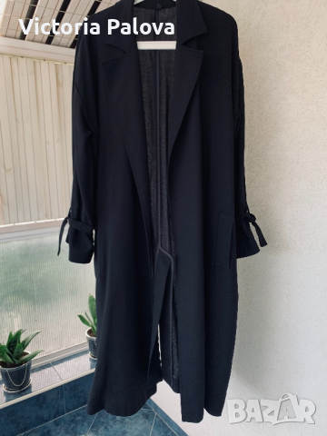 Дълга жилетка 100% вълна TOPSHOP BOUTIQUE  ,Aнглия, снимка 13 - Палта, манта - 36250643