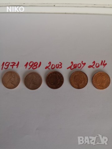 Продавам, Монети от Великобритания , снимка 11 - Нумизматика и бонистика - 34458263