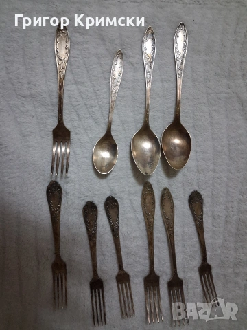 Вилици,лъжици и ножове 1бр-0,60€, снимка 2 - Прибори за хранене, готвене и сервиране - 53373884