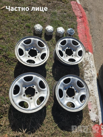 Железни джанти 15-ки, 5x139.7мм за Фероза, Витара, Джимни, Лада Нива и др.